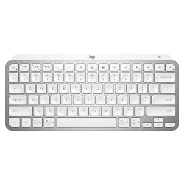 Imagem de Teclado sem Fio Logitech MX Keys Mini - Padrão US - Cinza - Bluetooth - 920-010506-Unissex