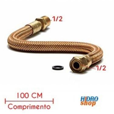 Imagem de Flexível Gás 100 Cm X 1/2" - FG121000