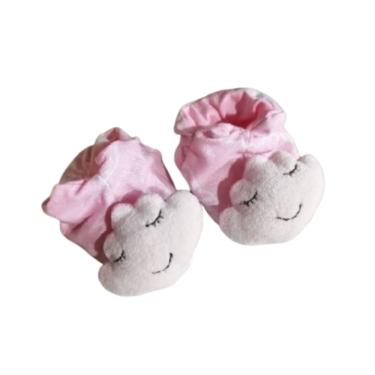 Imagem de Pantufa bebê com Pelúcia - Elefante - Urso - Coelho - Coála