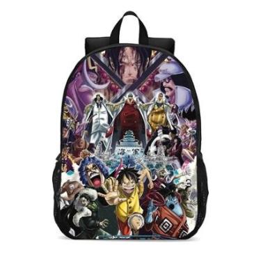 Imagem de Mochila Escolar Infanto Juvenil Anime Piratas Novidades 0352-Unissex