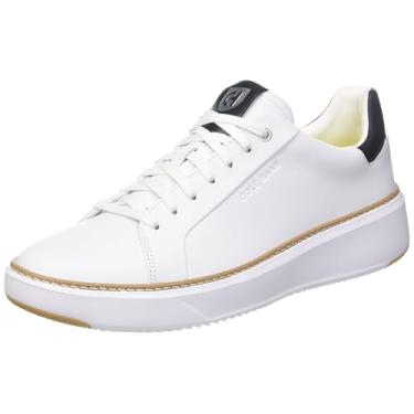 Imagem de Cole Haan Tênis feminino Grandpro Topspin impermeável para golfe, Branco óptico, 45