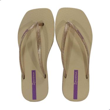 Imagem de Chinelo Feminino Ipanema Edge Maxi Glow Palha