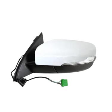 Imagem de Conjunto de espelho lateral do motorista adequado para Volvo XC60 2013-2018 retrovisores laterais retrovisores de substituição acessórios de espelho retrovisor (14 fios)