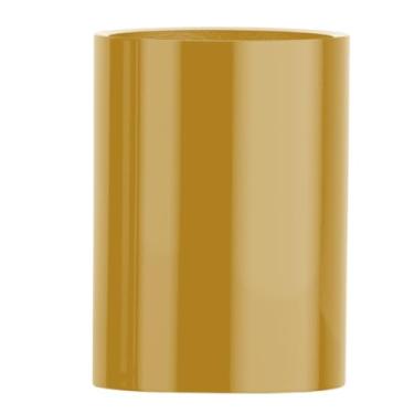 Imagem de Vaso Fibra De Vidro Vietnamita Vitrificado Cilindro Decorativo 50x36cm (Ouro Velho)