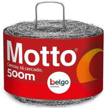 Imagem de Arame Farpado - 1,60mm 500m - Motto - Belgo Bekaert - Belgo Mineira