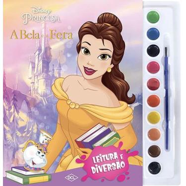 Imagem de Livro - Disney - Aquarela - A Bela e a Fera
