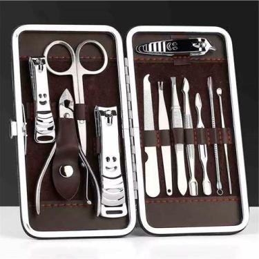 Imagem de Conjunto de Unhas Completo Profissional com Cortador Tesoura e Alicate
