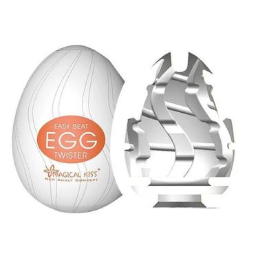 Imagem de Masturbador Egg Magico Com Textura Macia Masculino - Papo de Amigas