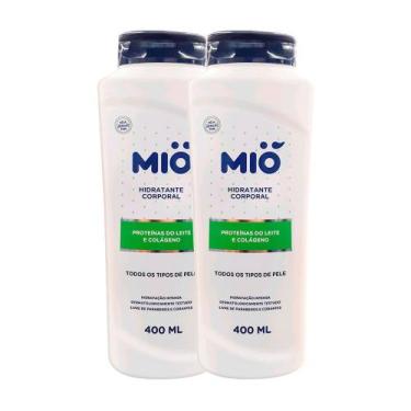 Imagem de Kit 2 Loção Hidratante Mió Proteínas do Leite e Colágeno 400ml