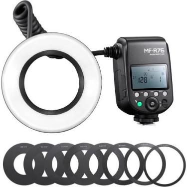 Imagem de Flash Macro Godox Mf-r76 Flash Ring P/ Nikon Canon Universal