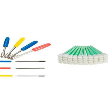 Imagem de 6  Lamina P/ Qualquer Plotter  Graphtec Cb09+ 50  Cotonetes - Lullu Pe