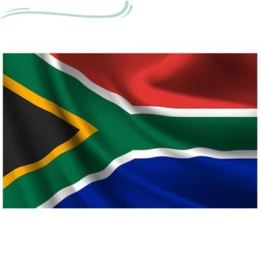 Imagem de Bandeira AFRICA DO SUL 1,50x0,90mt Copa do Mundo Futebol - WCAN