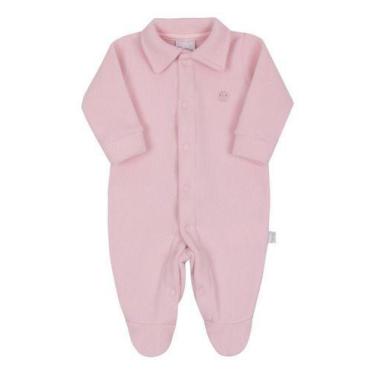 Imagem de Macacão Longo Soft Paraiso Bebê Menina Inverno Enxoval 11584 - Paraíso