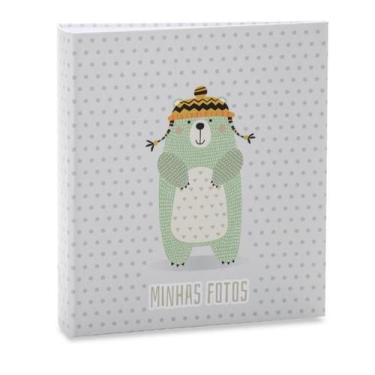 Imagem de Álbum de Fotografia Infantil 100 Fotos 15x21 Ampliável Ical, 286