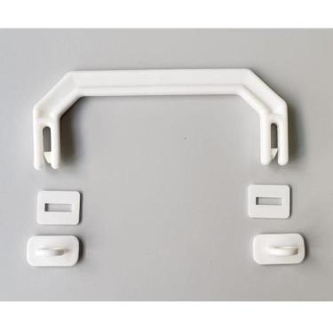 Imagem de Kit Alça para Maleta Executiva Branco - 10 unidades - Alças