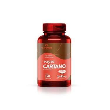 Imagem de Óleo De Cártamo 1440Mg 120Caps-Ômega 6/Ômega 9-Emagrecimento - Clinoag