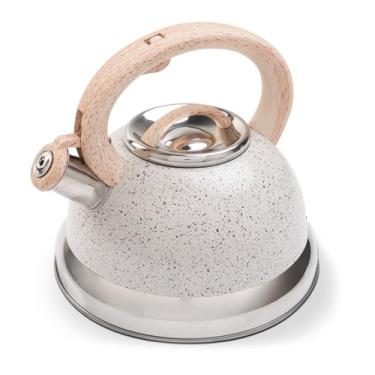 Imagem de Brinox - Chaleira com Apito 2,7L com Indução Roma - Vanilla