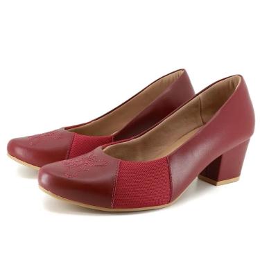 Imagem de Sapato Feminino Salto Baixo Usaflex Q6693