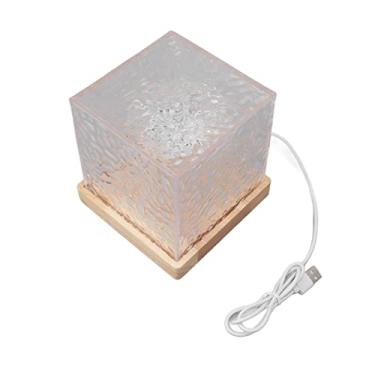 Imagem de RGBW Luz 16 Colorido Light Squared Dinâmica Dinâmica Luz de Mesa Remota para Sala de Estar Padrão Rotativo Night Light Night NightLorful Night Lighttable LightDynamic