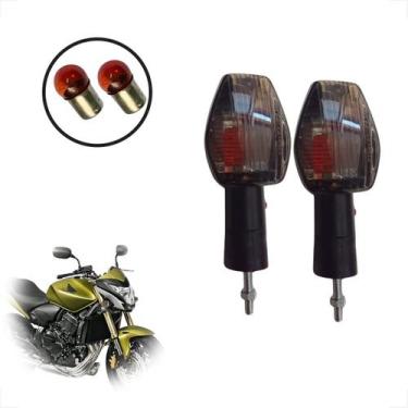 Imagem de Par de Pisca Seta com Lâmpada CBR 600 Hornet 2006 2007 2008 2009 2010 