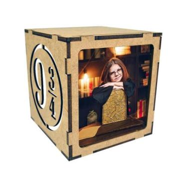 Imagem de Luminária Harry Potter Porta Retrato Iluminado Decoração - Cia Laser