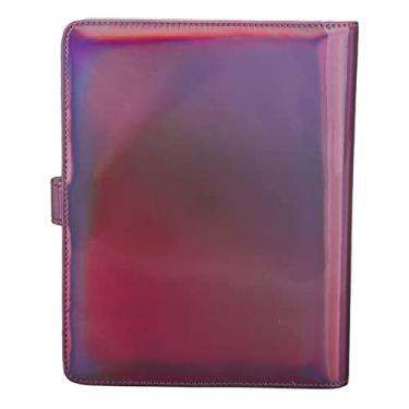 Imagem de Mini álbum de Fotos à Prova d'água Leve Bolsos de PU álbum de Fotos Virando Páginas Duráveis ​​256 Bolsos para Formatura de Aniversário (Rosa)