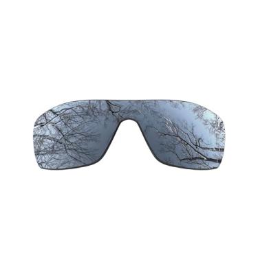Imagem de ToughAsNails Lentes de reposição polarizadas para óculos de sol Oakley Batwolf OO9101 - Mais opções, Flash preto - polarizado, One Size
