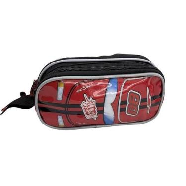 Imagem de Estojo Escolar Duplo Clio Fast Machine Infantil Masculino