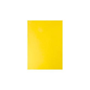 Imagem de Cartaz para Impressora A4 Amarelo Papel Off Set 90g 100 unidades - Cas