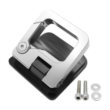 Imagem de FJMQHU Gancho para Motocicleta, Gancho para Suporte de Bolsa de Bagagem, Gancho para Ajuste de Capacete de Scooters E Ciclomotores, Gancho para Scooter para, Prata