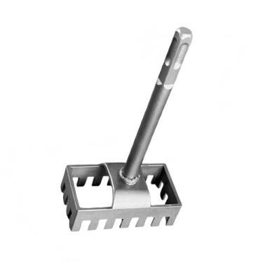 Imagem de Ｂｅｓｇａ Cortador de furos quadrados, furador de furos quadrados de parede, encaixe tipo 86, compacto, furador de soquete, cortador de caixa de saída, Alça Quadrada