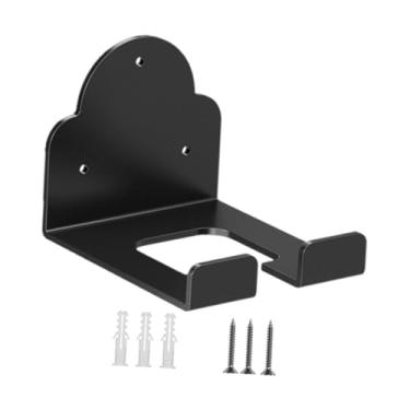 Imagem de Fenteer Arganizador de garagem do rack de aparador espaço de economia fácil de instalar o cabide weedeater montado para vassouras para ferramentas de jardim