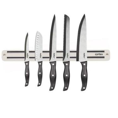 Imagem de Barra Magnética Ima Para Facas Ferramentas Branca