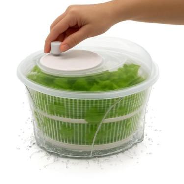 Imagem de Centrífuga De Salada 4,5l Secador De Folhas Alface Rucula - Arthi