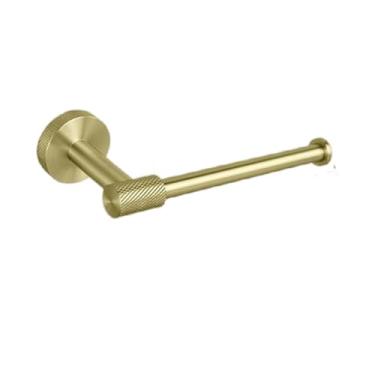 Imagem de Kit de acessórios para banheiro com suporte para toalhas em aço inoxidável, suporte para toalhas, kit de acessórios para banheiro com gancho para roupão (anel para toalhas C)