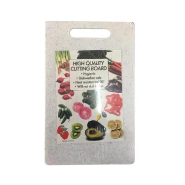 Imagem de Tábua Multiuso Legumes e Carnes 40x25,5 Plástico Pp Gp Inox, BRANCO, 4