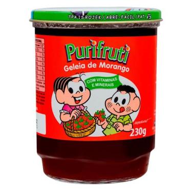 Imagem de Geleia de Morango Turma da Mônica Purifruti Homemade 230g