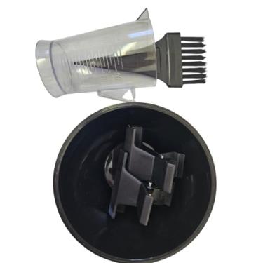 Imagem de Kit Profissional para Cabelos, Touca de Cetim Dupla, Massageador de Silicone, Escova Raquete, Xuxinha, 4 Peças (Preto)