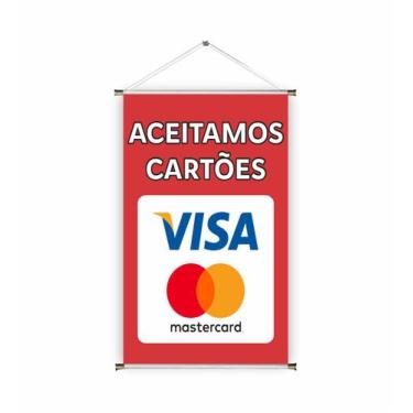 Imagem de Banner pronto Cartões BA 078 medida 45x70 cm arte pronta