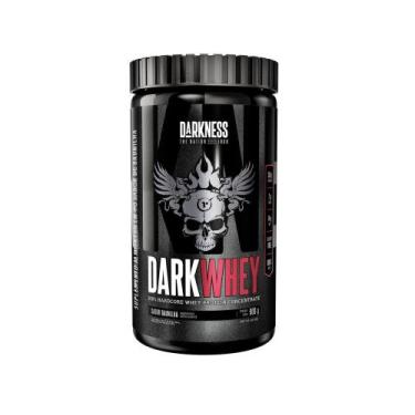 Imagem de Whey Protein Concentrado Darkness Dark Whey - Baunilha 900g, Baunilha,