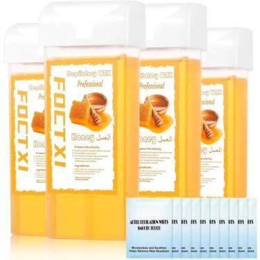 Imagem de Kit de rolo de cera Cartucho de cera FOCTXI para depilação