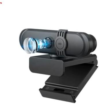 Imagem de Generic Webcam Genérica 1080P Da Totality Phases Of Life - Com Microfone Para Videochamadas/Reuniões/Ensino, Hd De 30 Fps Capa Deslizante Privacidade, Cabo Usb-A, Zoom/Skype/Facetime, Preta