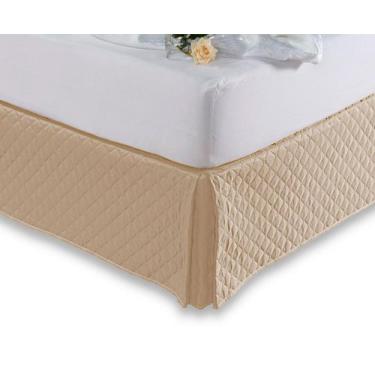 Imagem de Saia Box Casal Padrão Matelada Ultrassônico - Cortinas Ibitinga, AVELA