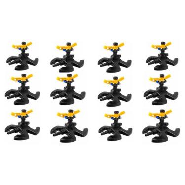 Imagem de Mini Aspersor Com Base E Conector Mangueira Para Irrigação - 12 Unidad