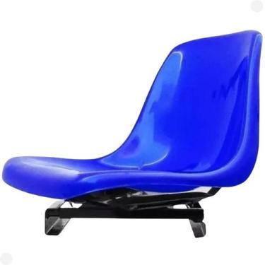 Imagem de Cadeira Giratória Para Barco Concha Cor: AZUL BIC - Riomar Equipesca
