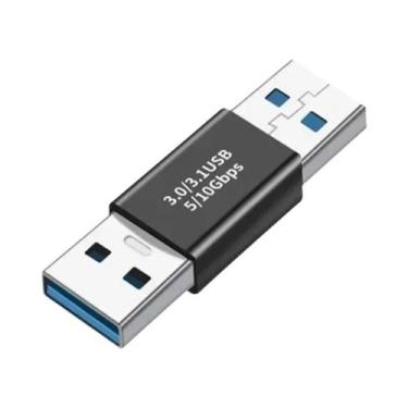 Imagem de Adaptador Tipo C Para USB Fêmea 10Gbps Conversor Universal USB 3.0 OTG