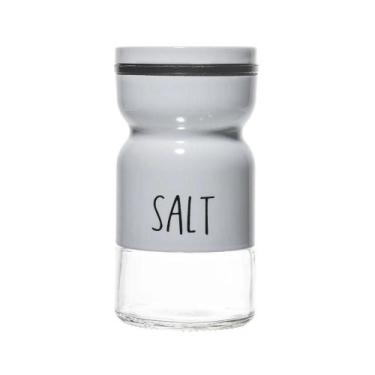 Imagem de Porta condimento sal/pimenta lyor com tampa   220321 metal 120ml, BRAN