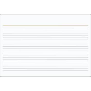 Imagem de Ficha Pautada N.4 6x9 Tilibra