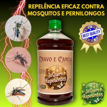 Imagem de ÓLEO CRAVO/CANELA REPELENTE NATURALCONCENTRADO 1L+1 Spray - Já quero r
