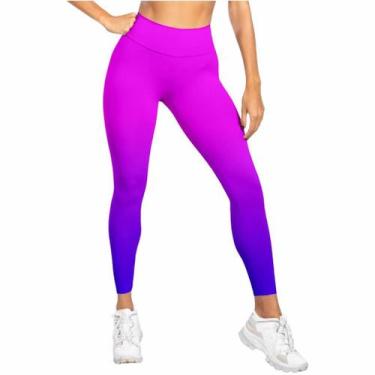 Imagem de Calça Legging Feminina Academia Fitness Sem transparência Grossa Dia a